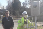 Martin Earl and a traffic camera